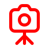 icons8 camera on tripod 96